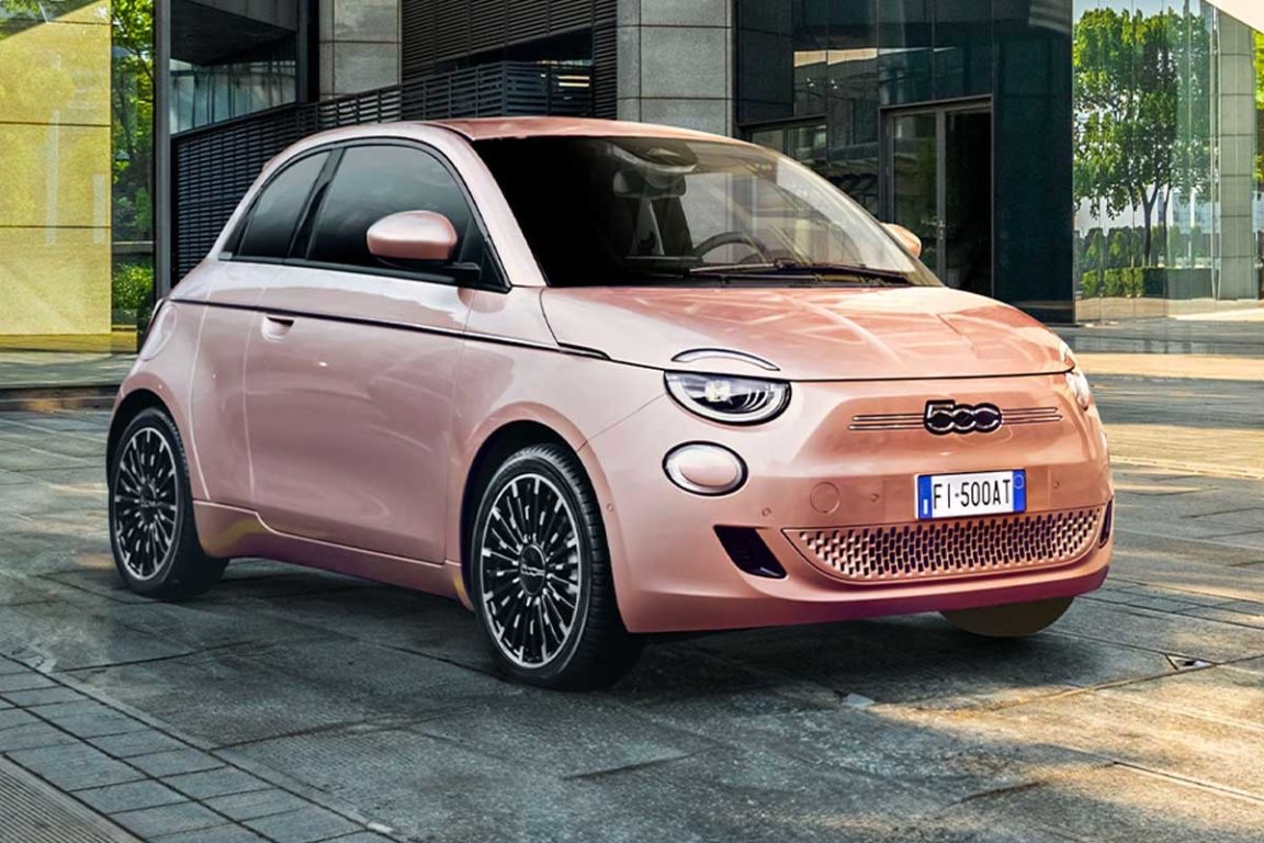 Fiat 500 rose à gagner